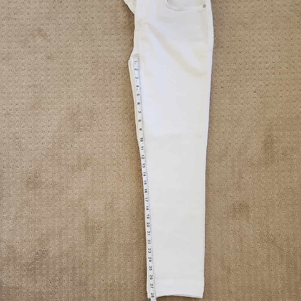 White Women's Jeans 7 For All Mankind - Picture 7 of 8